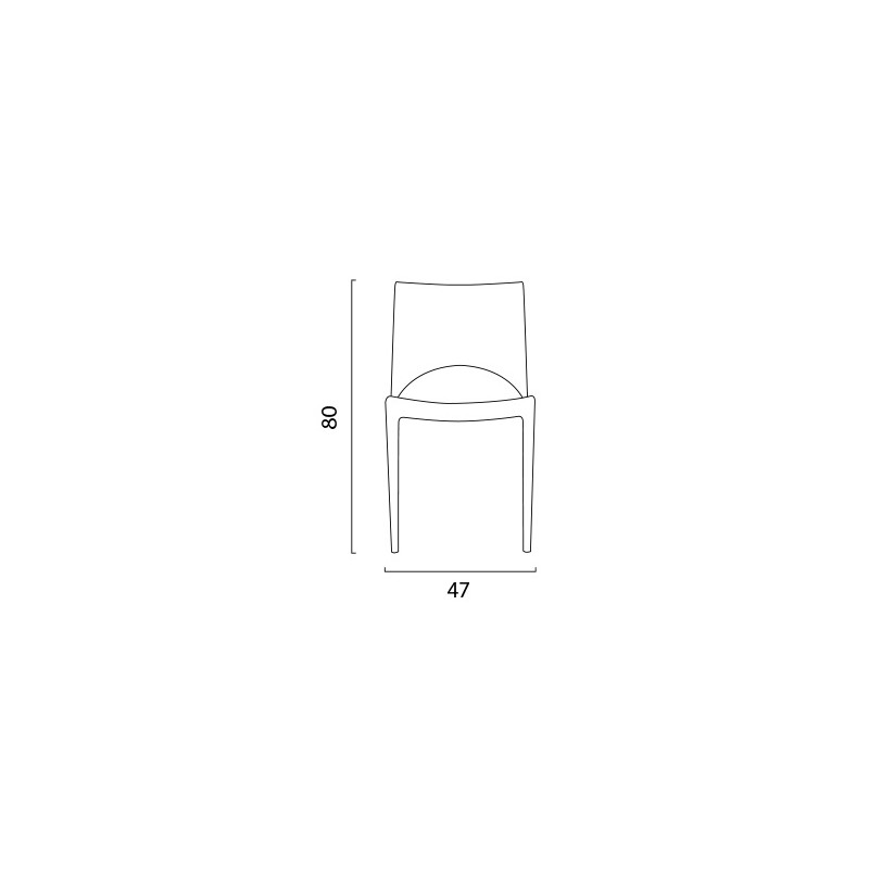 Sedie da esterno Sedia Upon Up-on Paris Grandsoleil Impilabile Moka Per Bar Ristorante Giardino Sedie da esterno Sedia Upon Up-on Paris Grandsoleil Impilabile Moka Per Bar Ristorante Giardino