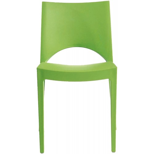 Sedie da esterno Sedia Upon Up-on Paris Grandsoleil Impilabile Verde Per Bar Ristorante Giardino