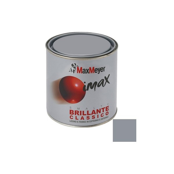 Smalti per esterni Smalto imax brillante classico grigio cemento max meyer 2.5 lt