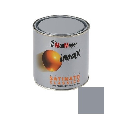 Smalti per esterni Smalto imax satinato classico grigio cemento max meyer 0.500 lt