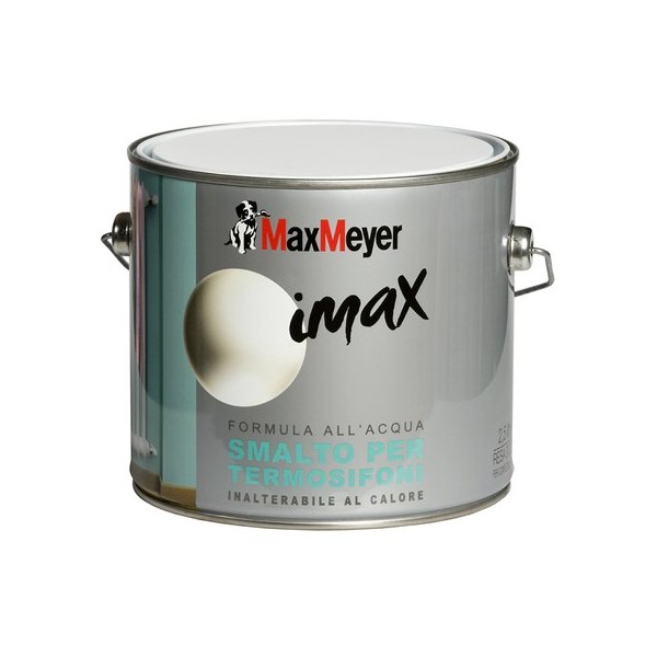 Pittura murale per interni Smalto imax termosifoni bianco ghiaccio max meyer 0.500 lt