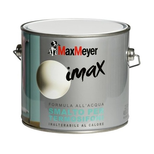 Pittura murale per interni Smalto imax termosifoni bianco ghiaccio max meyer 0.500 lt