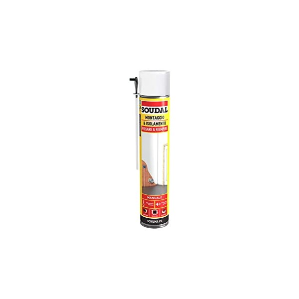 Colle Soudal schiuma poliuretanica universale ml.750