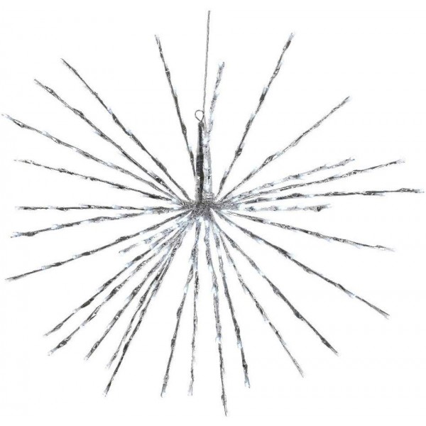 Arredo natalizio Stella polare 60 led bianco freddo polestar 45 cm 492668