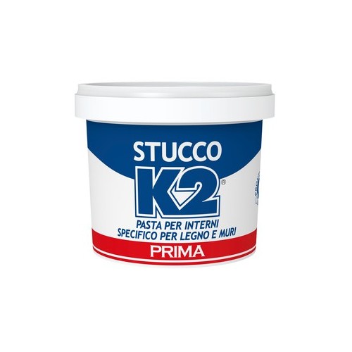Pittura murale per interni Stucco a spatola k2 da kg. 0,500 in pasta pronta all uso legno muro