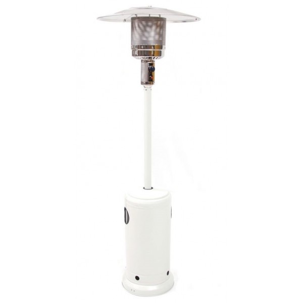 Stufe a gas Stufa a gas fungo sunny bianco bianca termofungo x esterno ruote riscaldamento