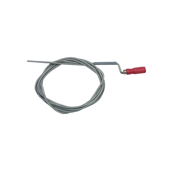 Materiale idraulico Sturalavandini a molla in acciaio per tubazioni c/manovella di manovra mt 2,5