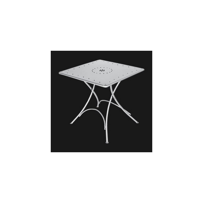 Tavoli da esterno Tavolo pigalle emu 76x76 cm bianco per arredo esterno giardino casa Tavoli da esterno Tavolo pigalle emu 76x76 cm bianco per arredo esterno giardino casa