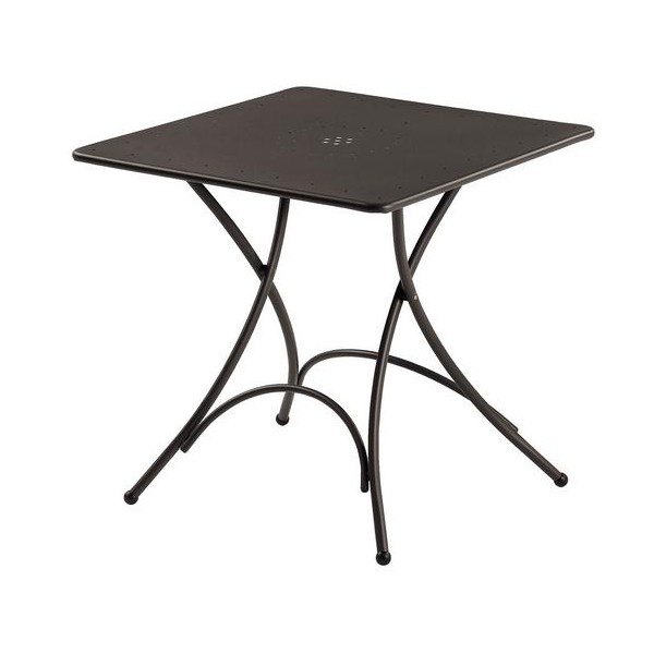 Tavoli da giardino Tavolo pigalle emu 76x76 cm ferro antico per arredo esterno giardino casa