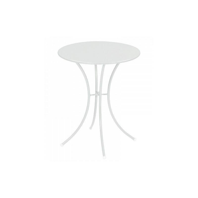 Tavoli da giardino Tavolo pigalle emu diametro 60 cm bianco per arredo esterno giardino casa Tavoli da giardino Tavolo pigalle emu diametro 60 cm bianco per arredo esterno giardino casa