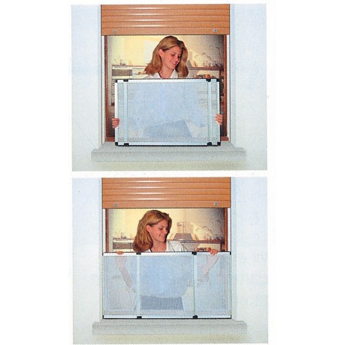 Accessori per esterni Telaio zanzariera dasko cm. 75x50 alluminio avorio bricolage fai da te