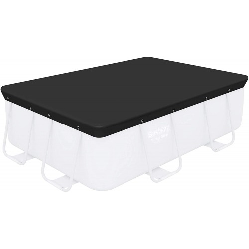 Copertura tela per esterni Telo copripiscina colore grau cm 282x196 impermeabile drenante