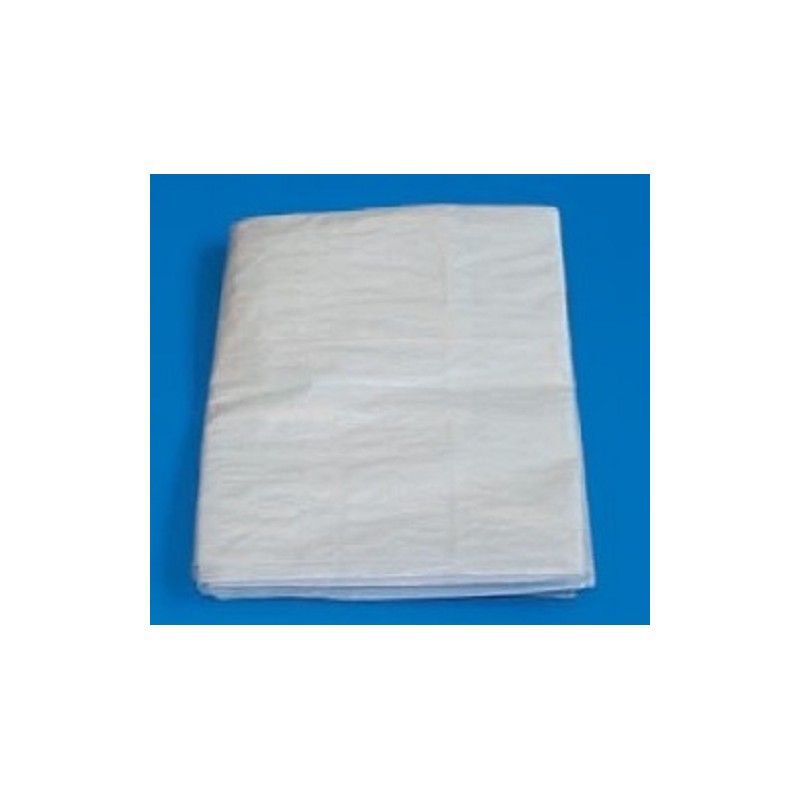 Copertura tela per esterni Telo telone copertura occhiellato 3x4 mt bianco piscina protezione rettangolare