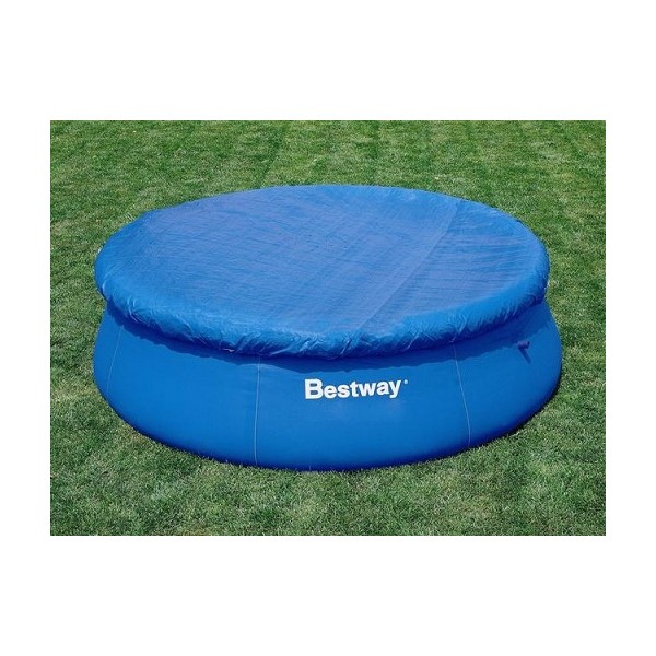 Prodotti per piscine Telo top di copertura bestway 58032 per piscine autoportanti diametro max 244 cm
