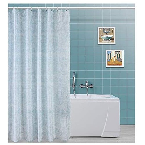 Tende doccia Tenda doccia in polyestere 200x180 cm arredo bagno feridras 187003