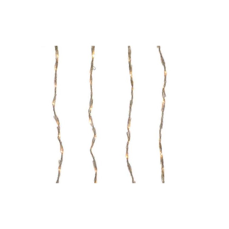 Luci natalizie Tenda luminosa bianco caldo balcone warm white 494756