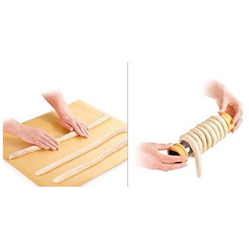 Utensili da cucina Tescoma 623390 rulli per manicotto di boemia acciaio inossidabile grigio