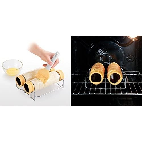 Utensili da cucina Tescoma 623390 rulli per manicotto di boemia acciaio inossidabile grigio