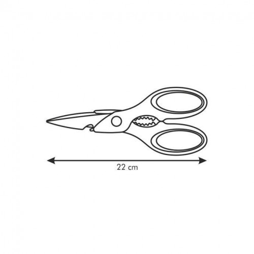 Utensili da cucina Tescoma forbici multiuso linea presto 888225 accessori per cucina casa