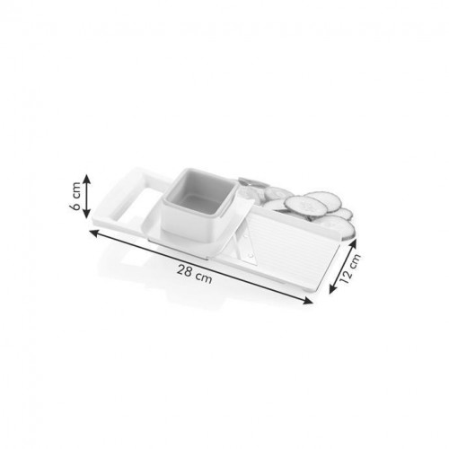 Utensili da cucina Tescoma mandolina affettaverdure con lama regolabile handy cucina casa