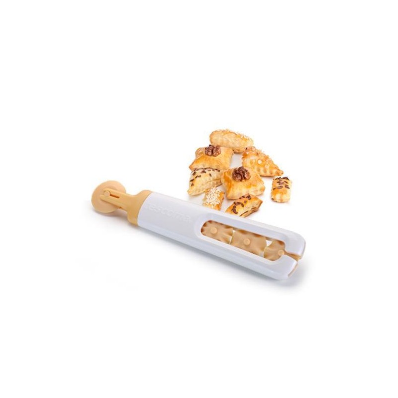 Utensili da cucina Tescoma rotella per pasticceria 630019 4 rotelle assortite Utensili da cucina Tescoma rotella per pasticceria 630019 4 rotelle assortite