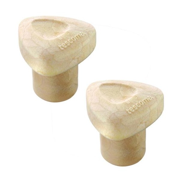 Utensili da cucina Tescoma set 2 tappi vino presto 420698 accessori per cucina casa