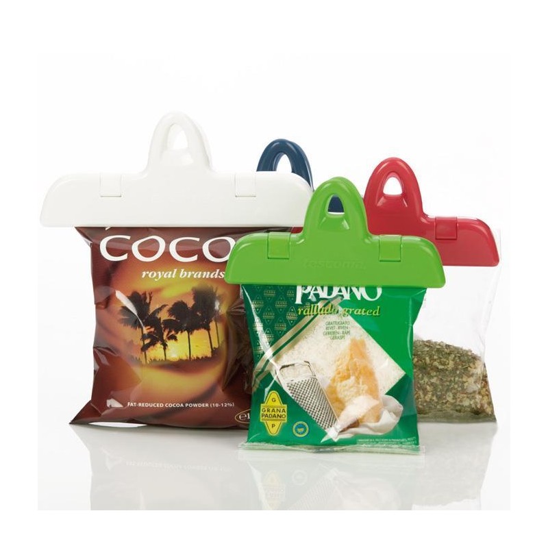 Utensili da cucina Tescoma set 3 clip per sacchetti 7/11 cm presto 420762 accessori per cucina