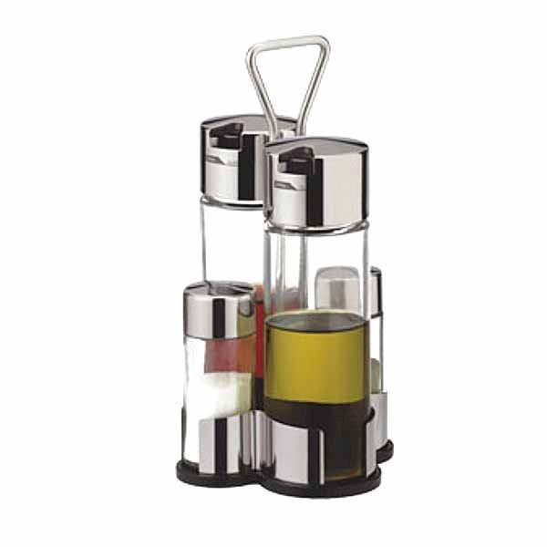 Utensili da cucina Tescoma set condimento 4pz 650354 oliera acetiera sale pepe
