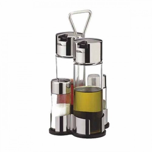 Utensili da cucina Tescoma set condimento 4pz 650354 oliera acetiera sale pepe