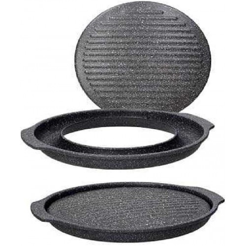 Padelle Tognana grill tondo mythos 33x35 cm marble wi4bq01amnf