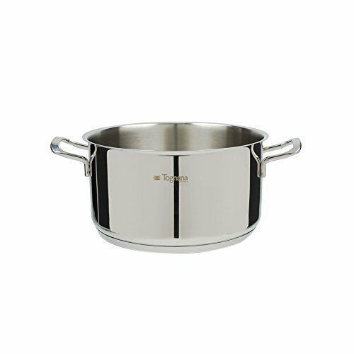 Pentole Tognana pentola 28 cm acciaio inossidabile argento cucina accessori