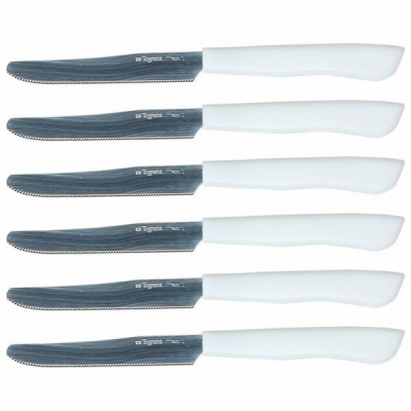 Posate Tognana set 6 coltelli mythos bianco wi7ak53uten