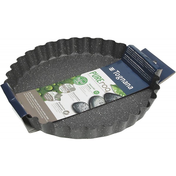 Tortiere Tognana stampo crostata 25 cm acciaio nero wr44428proq