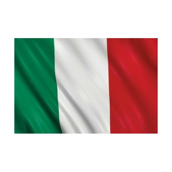 Complementi d'arredo Bandiera italia italiana 150x90 cm con asola per asta tricolore grande italy