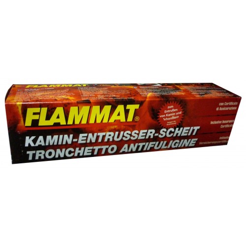 Attrezzi camino Tronchetto spazzacamino antifuligine per camino flammat pulizia canna fumaria