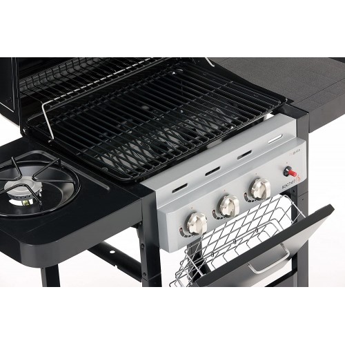 Barbecue a gas Barbecue  bbq piugusto con ruote 100x52x103 acciaio piu'