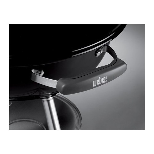 Barbecue a carbone Barbecue a carbonella weber compact kettle sferico diametro cm 47 cm colore nero