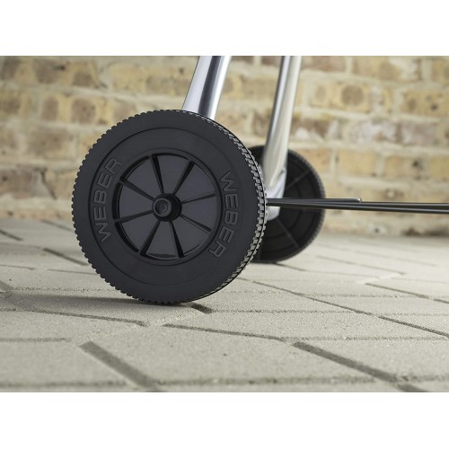 Barbecue a carbone Weber 1321004 0467714 barbecue a carbonella compact kettle 57 cm nero