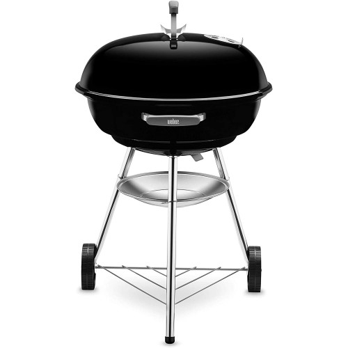 Barbecue a carbone Weber 1321004 0467714 barbecue a carbonella compact kettle 57 cm nero