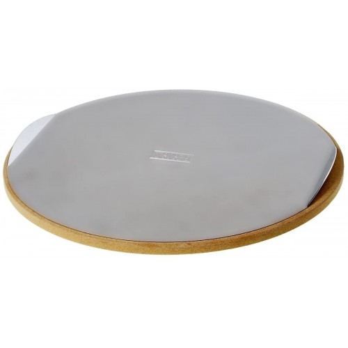 Accessori barbecue Pietra refrattaria per pizza rotonda 36.5 cm