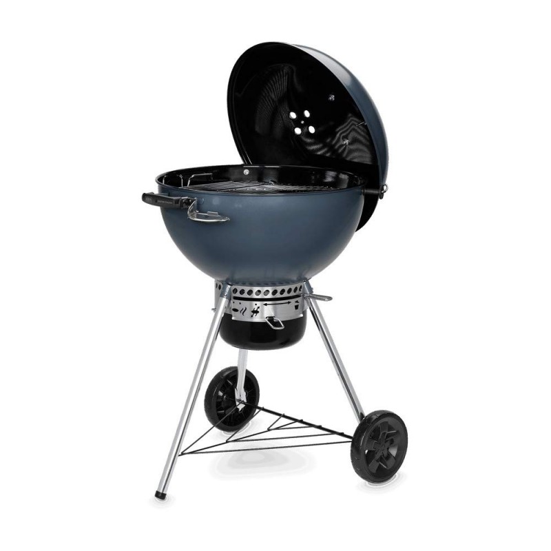 Barbecue a carbone Barbecue bbq a carbone new master touch gbs 57 slate blue 14713004 weber