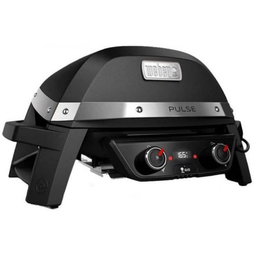 Barbecue elettrico Weber barbecue elettrico pulse 2000 nero 2.2 kw