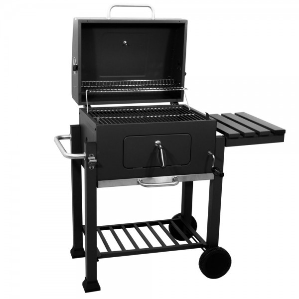 Barbecue a carbone Barbecue bbq carbone carbonella gringo g641415 regolabile ruote ripiano pic nic