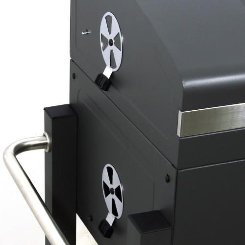 Barbecue a carbone Barbecue bbq carbone carbonella gringo g641415 regolabile ruote ripiano pic nic