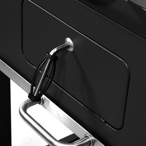 Barbecue a carbone Barbecue bbq carbone carbonella gringo g641415 regolabile ruote ripiano pic nic