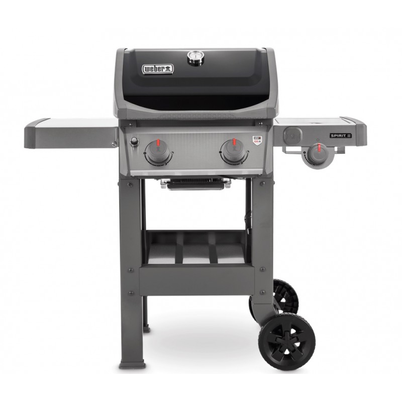 Barbecue a gas Barbecue bbq gas 7,77kw spirit ii e-220 gbs weber 2 bruciatori fornello nero