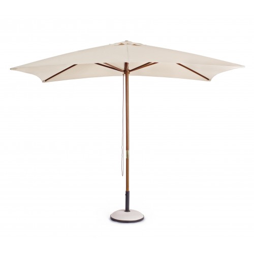 Ombrelloni Ombrellone syros 2x3mt naturale 795423