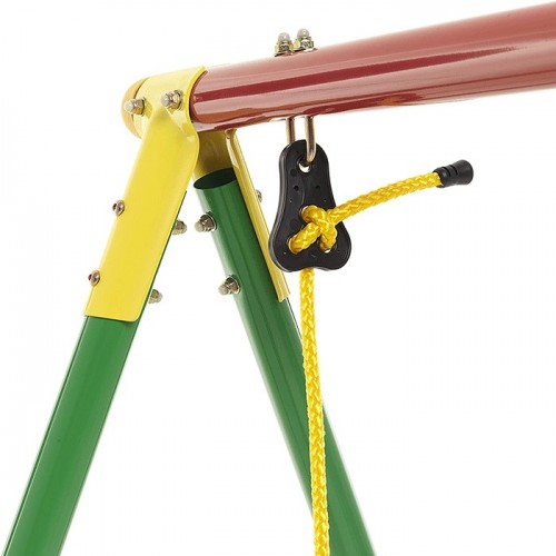 Dondoli da giardino Altalena kiko 5 in metallo gioco bambini da 3 a 10 anni gioco esterno giardino