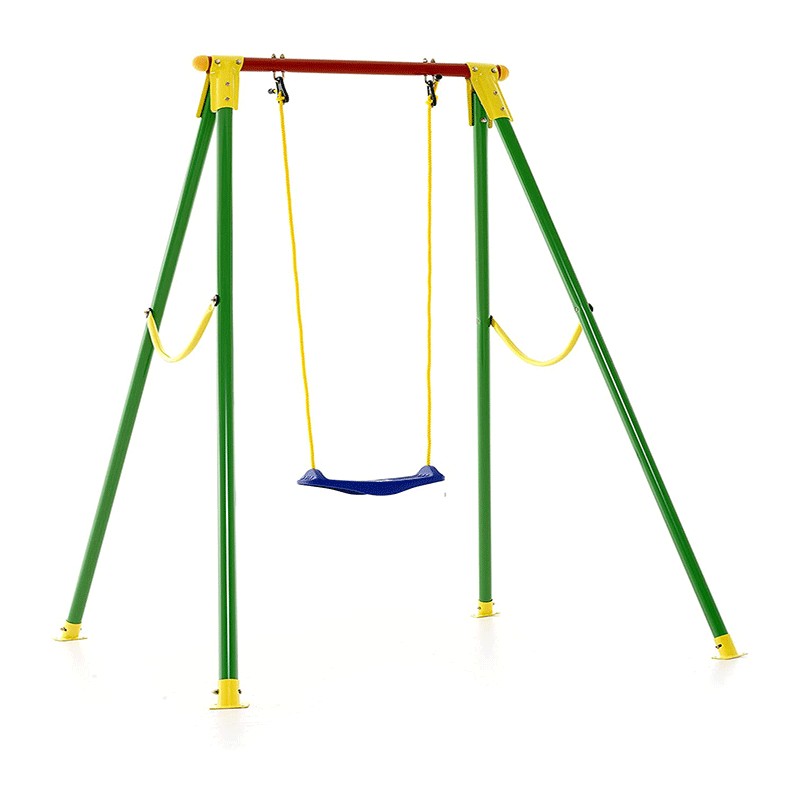 Dondoli da giardino Altalena kiko 1 in metallo gioco bambini da 3 a 10 anni gioco esterno giardino