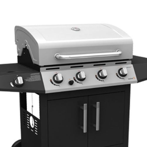 Barbecue a gas Barbecue bbq golosone 4 a gas 17kw 4 bruciatori inox cottura con pietra lavica